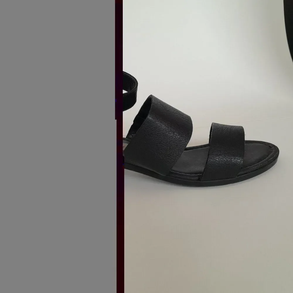 Women Steven Madden Shoes Black Strappy Heel Size 6.5M